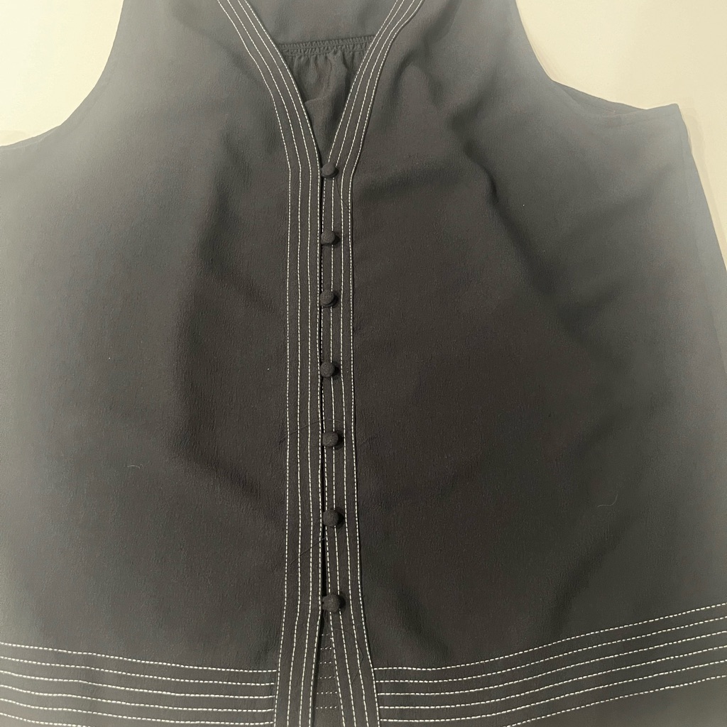 Joie Tadita Tank Top-Cavier Size Xs.